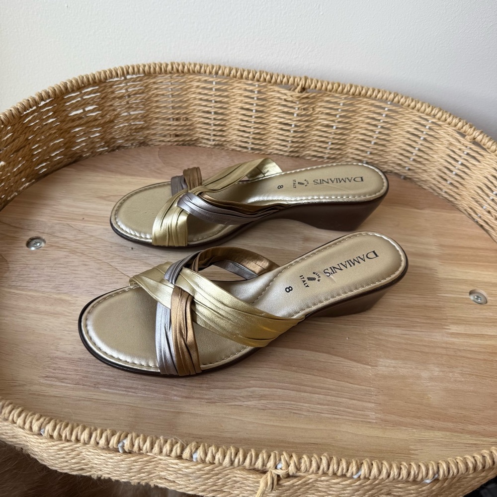 damiani’s heeled sandals